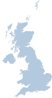 United Kingdom map